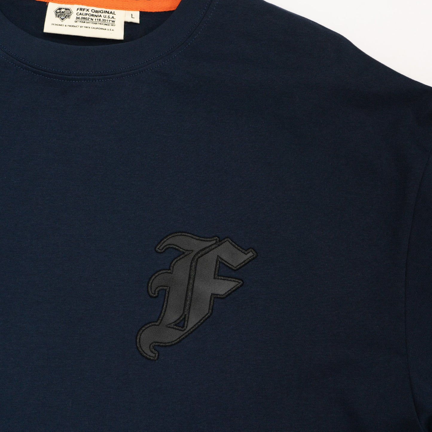 FAIRFAX ”F“ APPLIQUE L/S TEE