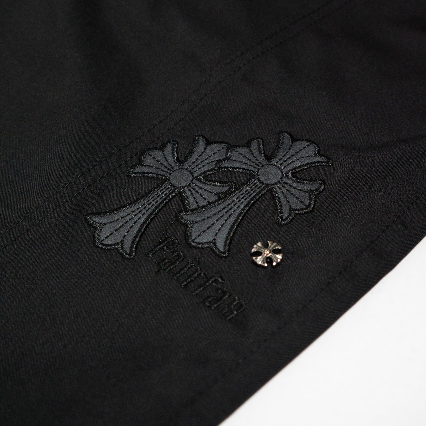FAIRFAX ROSE EMBROIDERY PANTS