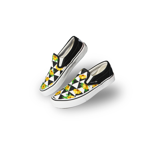 SUNFLOWER EMB. SLIP ON SNEAKERS - FFSE05