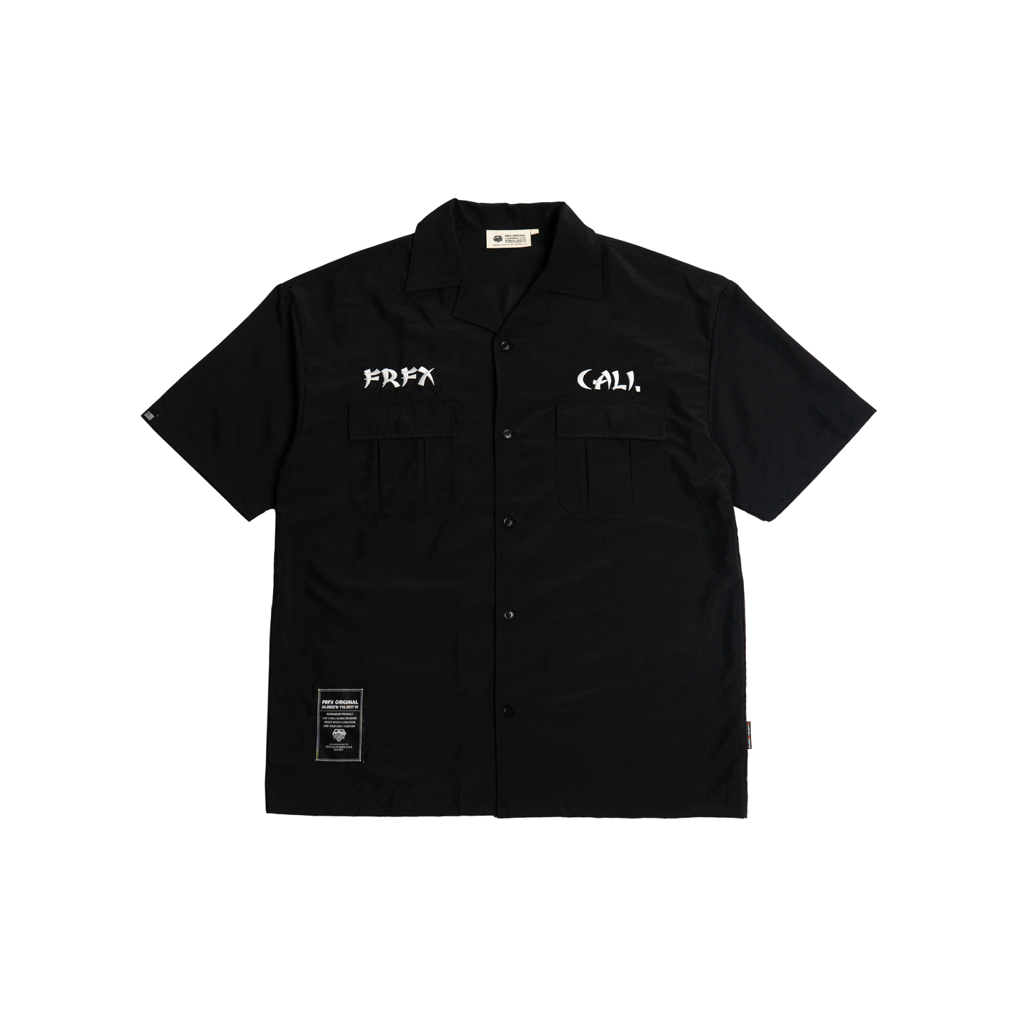 KITSUNE OPEN COLLAR SHIRT - FFSH16