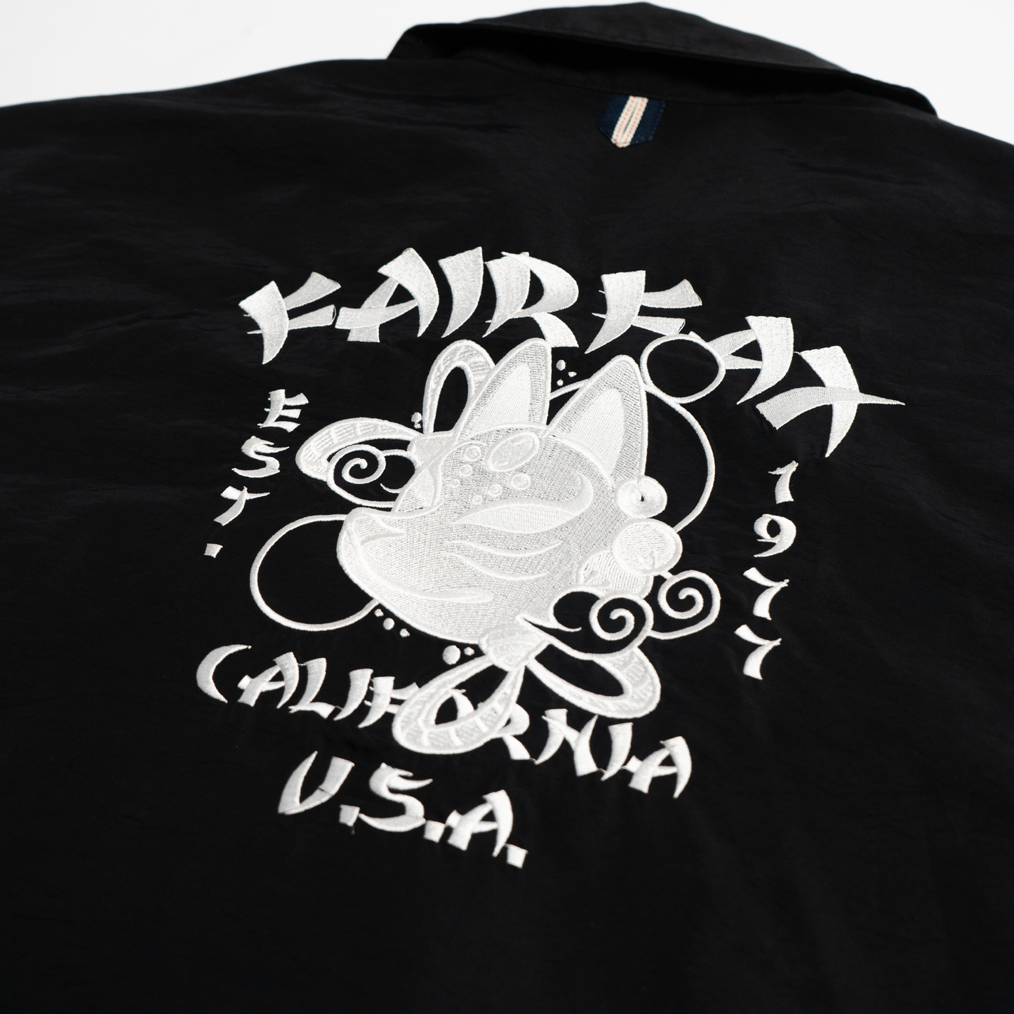 KITSUNE OPEN COLLAR SHIRT - FFSH16
