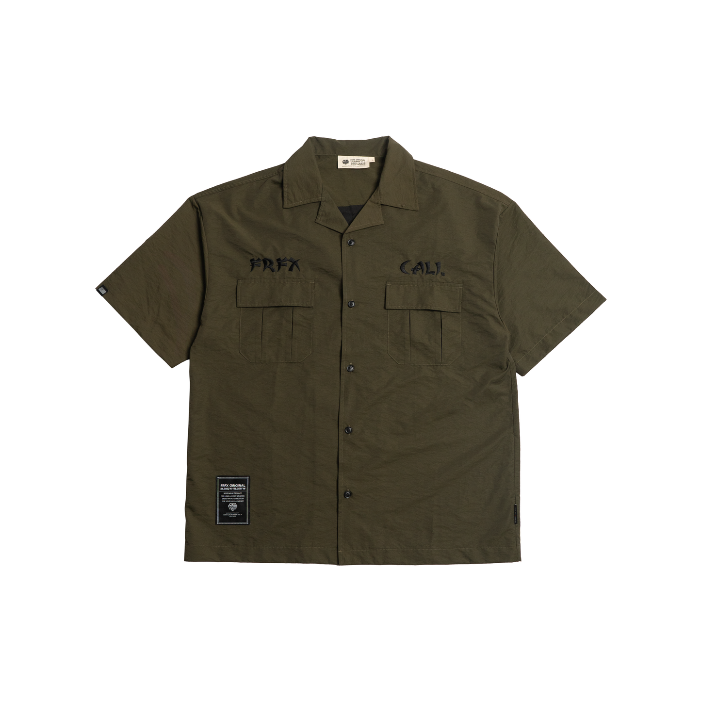 KITSUNE OPEN COLLAR SHIRT - FFSH16