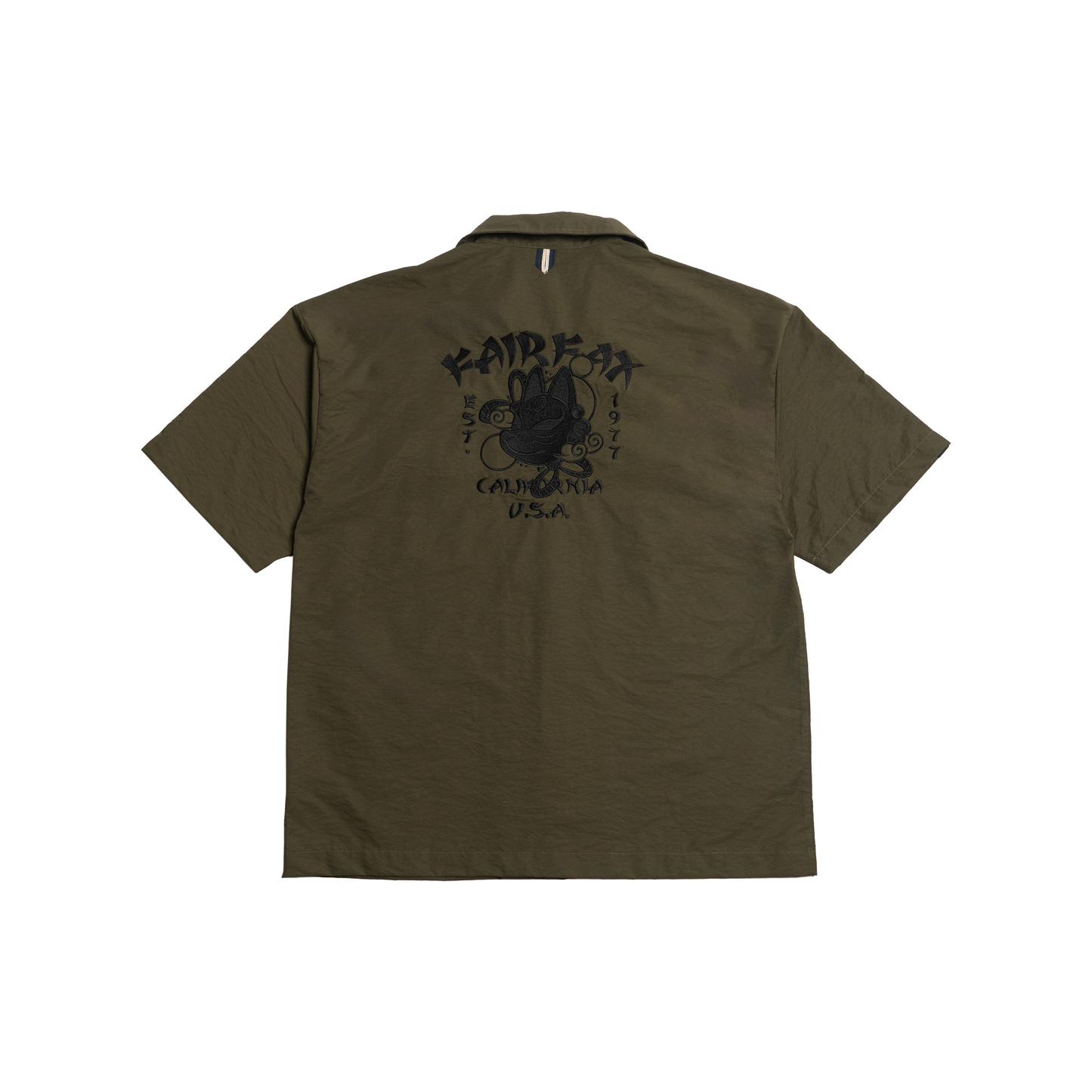 KITSUNE OPEN COLLAR SHIRT - FFSH16