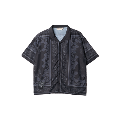 BANDANA OPEN COLLAR SHIRT - FFSH19