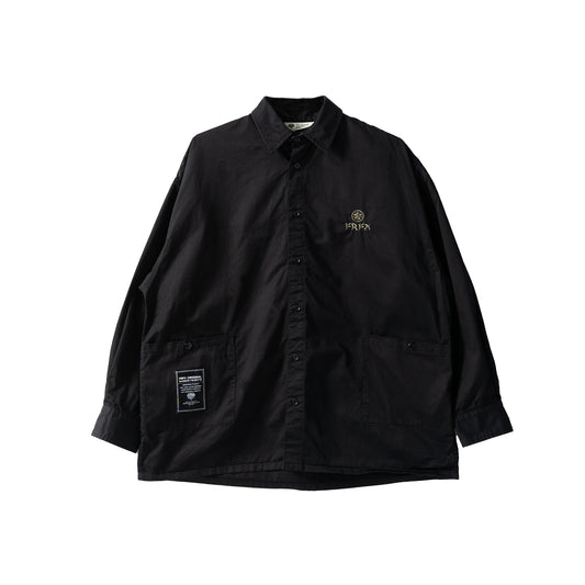 OVERSIZE STAND COLLAR SHIRT - FFSH31