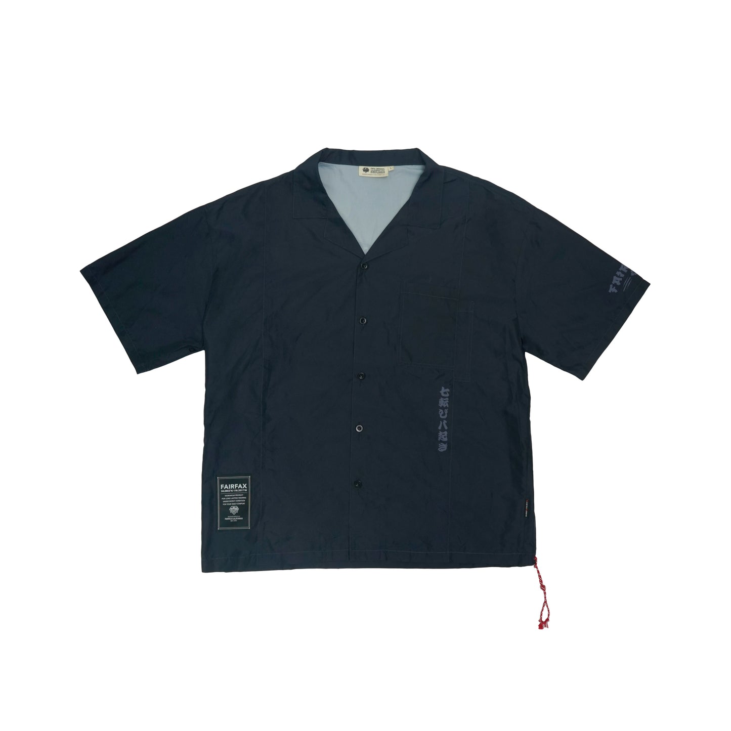 DARUMA OPEN COLLAR SHIRT