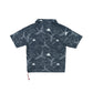 FUJISAN AND CRANE PRINT SHIRT