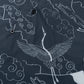 FUJISAN AND CRANE PRINT SHIRT
