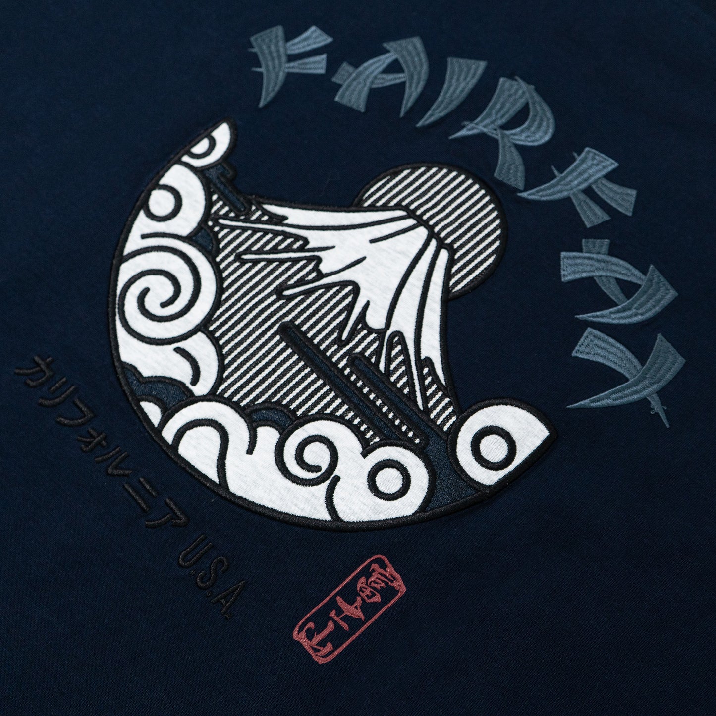 FUJISAN APPLIQUE TEE