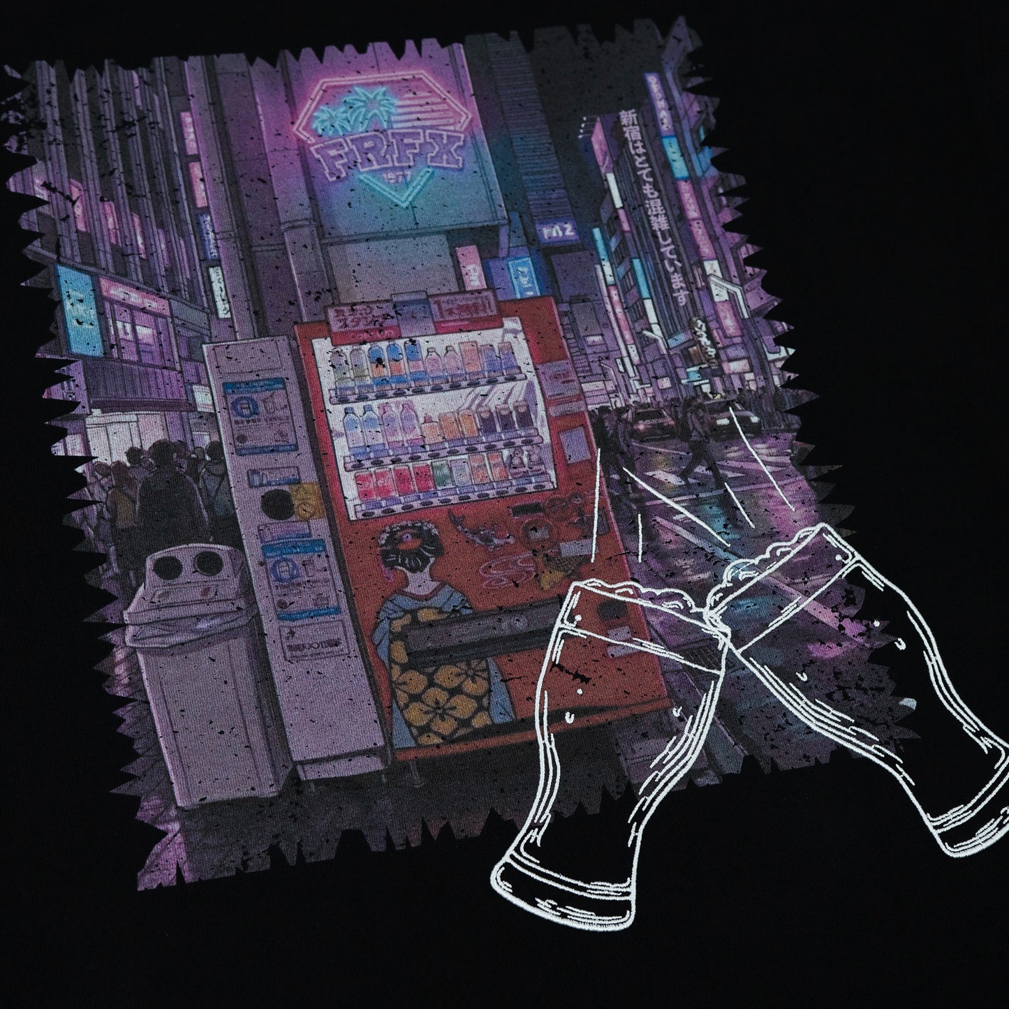FAIRFAX TOKYO LIFE TEE (NIGHT)