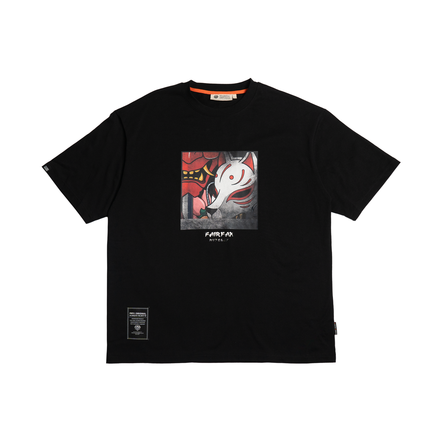 KITSUNE PRINT TEE - FFTE52