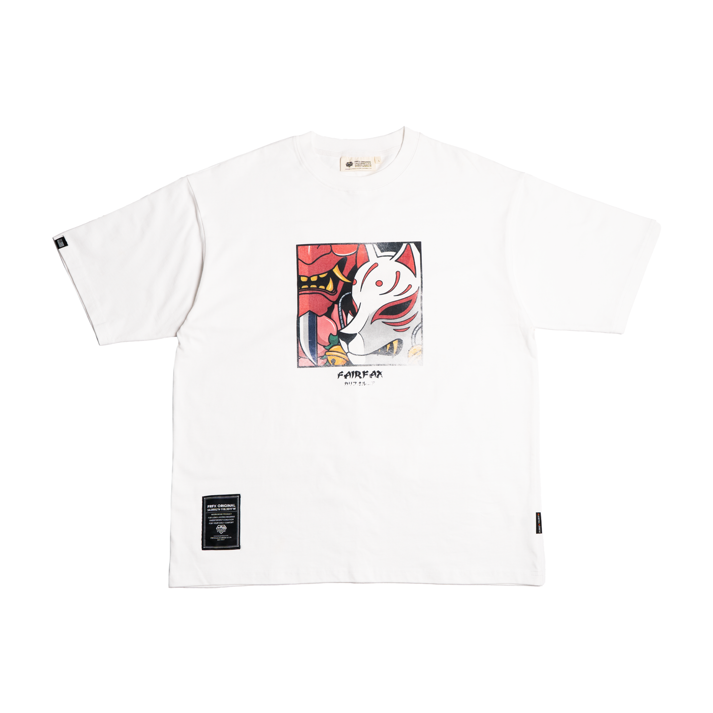 KITSUNE PRINT TEE - FFTE52