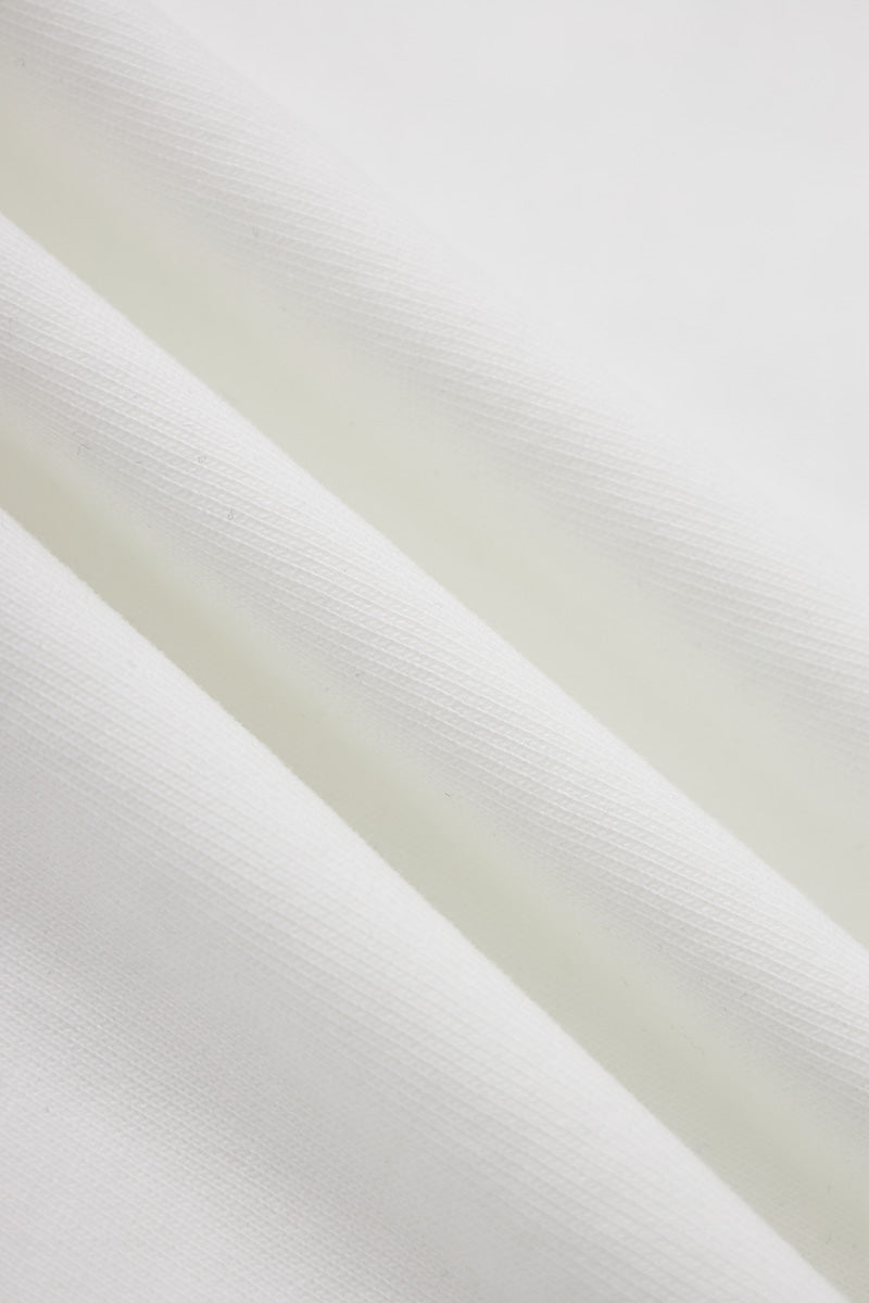 FUMBLE JP FUM LOGO LONG SLEEVE TEE - WHITE