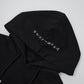 FUMBLE JAPANESE APPLIQUE HOODIES - BLACK