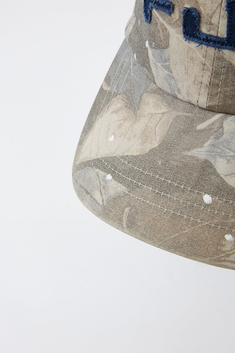 FUMBLE JAPANESE APPLIQUE CAP - DRY LEAVES