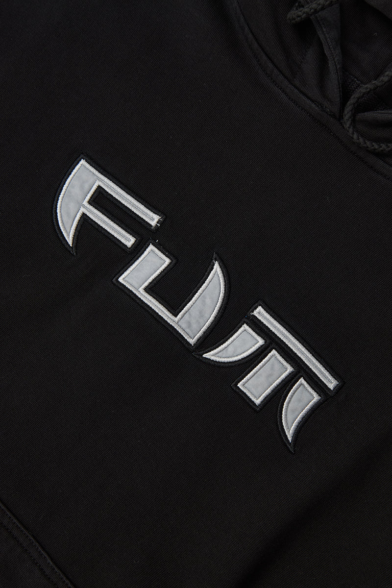 FUMBLE JAPANESE APPLIQUE HOODIES - BLACK