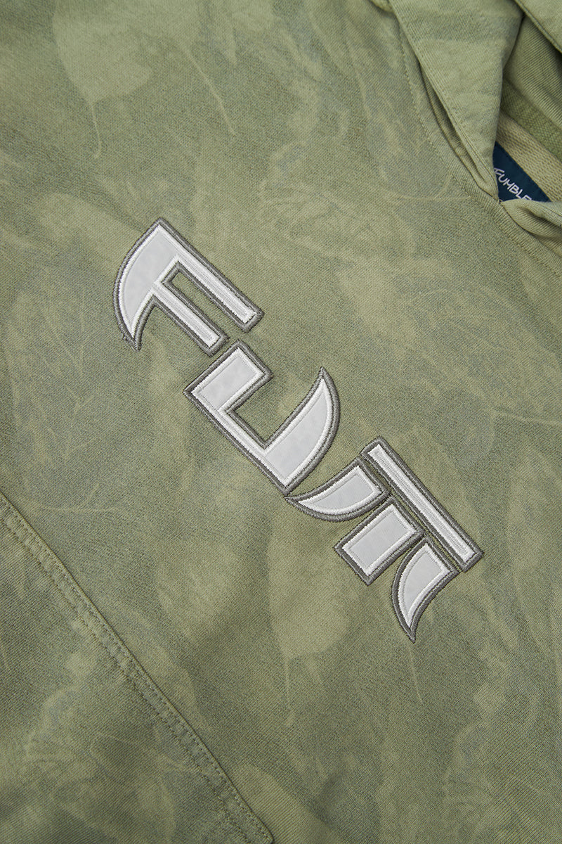 FUMBLE JAPANESE APPLIQUE HOODIES - DRY LEAVES