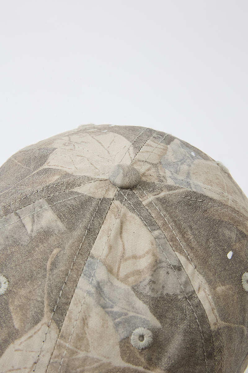 FUMBLE JAPANESE APPLIQUE CAP - DRY LEAVES