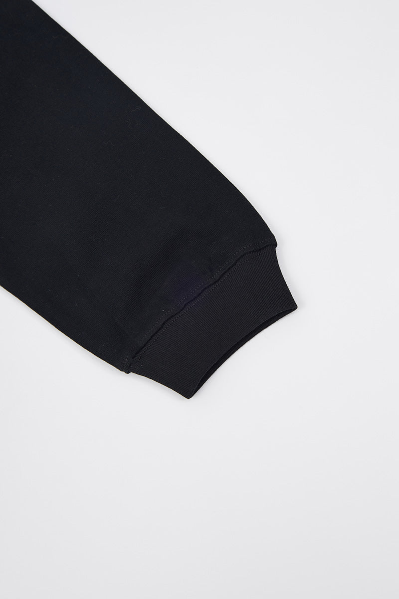 FUMBLE JP FUM LOGO LONG SLEEVE TEE - BLACK