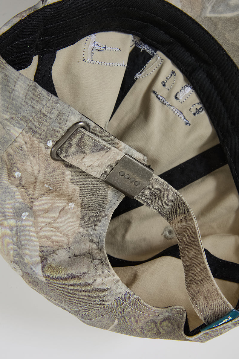 FUMBLE JAPANESE APPLIQUE CAP - DRY LEAVES