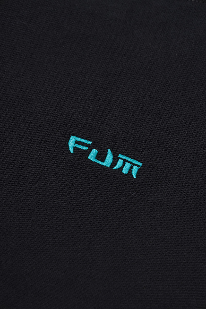 FUMBLE JP FUM LOGO LONG SLEEVE TEE - BLACK