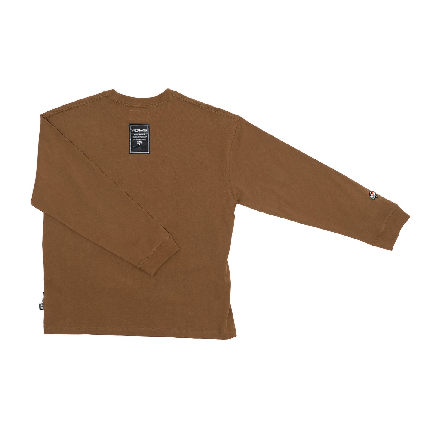 FXFW23-LS04 "reimagined" EMBROIDERED BOX LOGO LONG SLEEVE TEE