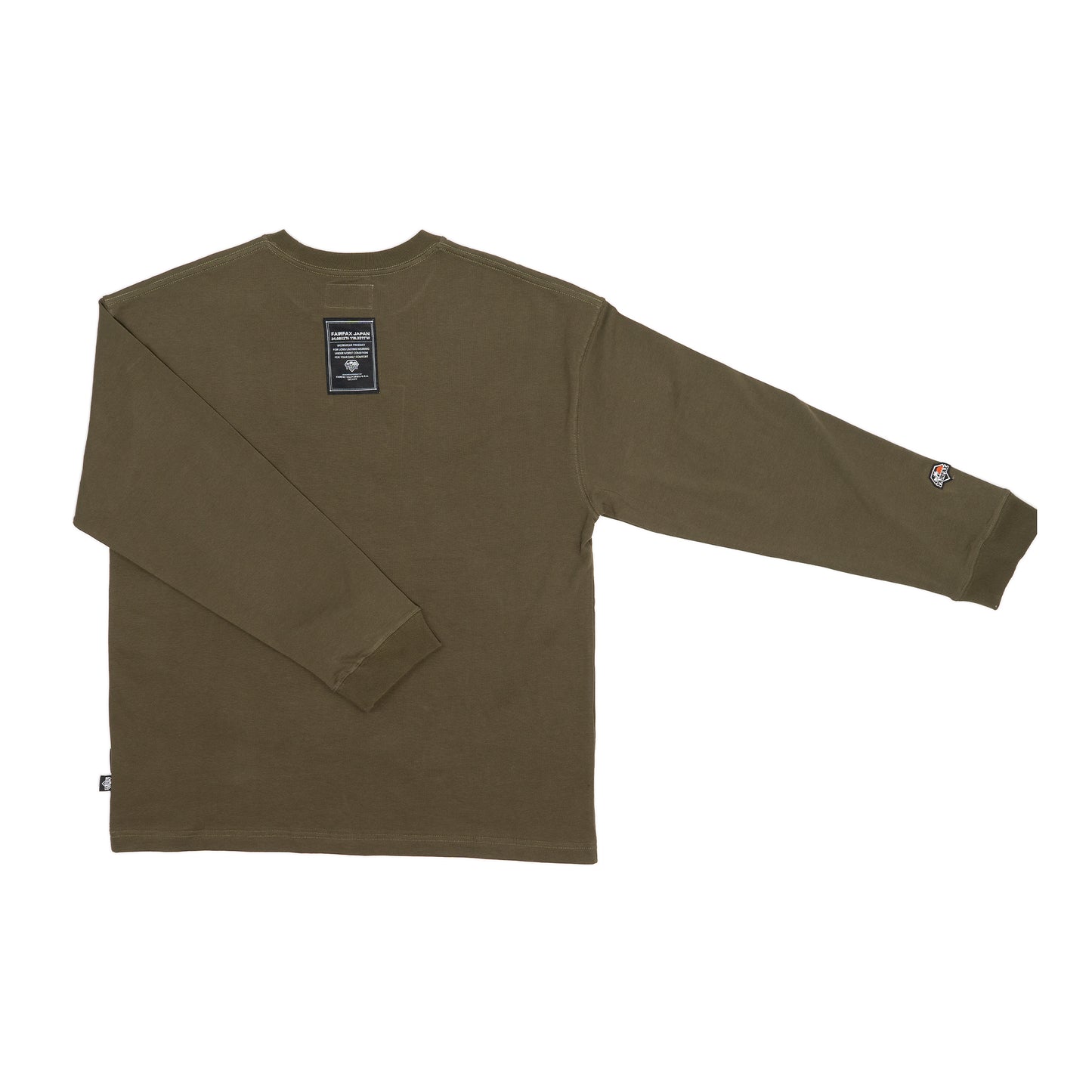 FXFW23-LS04 "reimagined" EMBROIDERED BOX LOGO LONG SLEEVE TEE