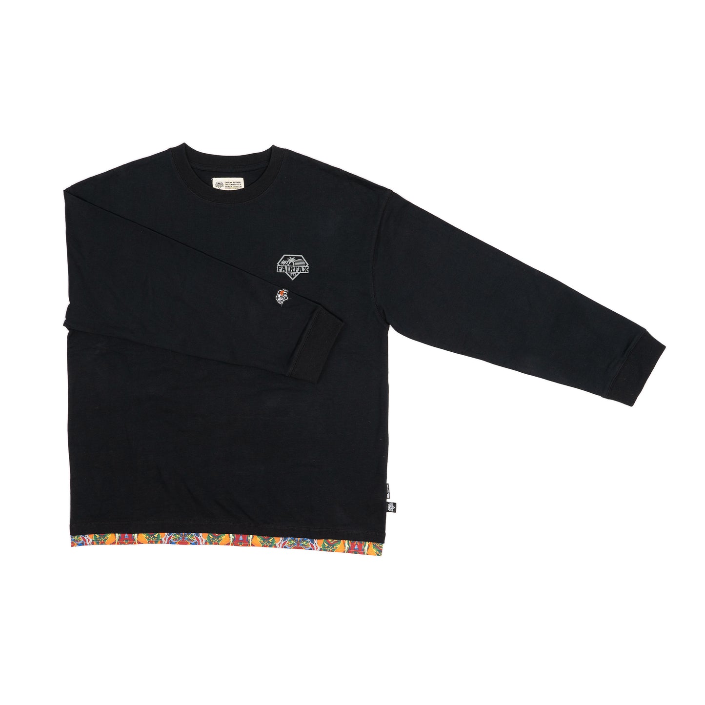 FXFW23-LS06 "reimagined" 2 LAYERS LONG SLEEVE TEE