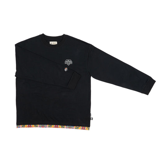 FXFW23-LS06 "reimagined" 2 LAYERS LONG SLEEVE TEE