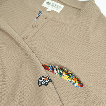 FAIRFAX FW23 "reimagined" HENRY NECK LONG SLEEVE TEE