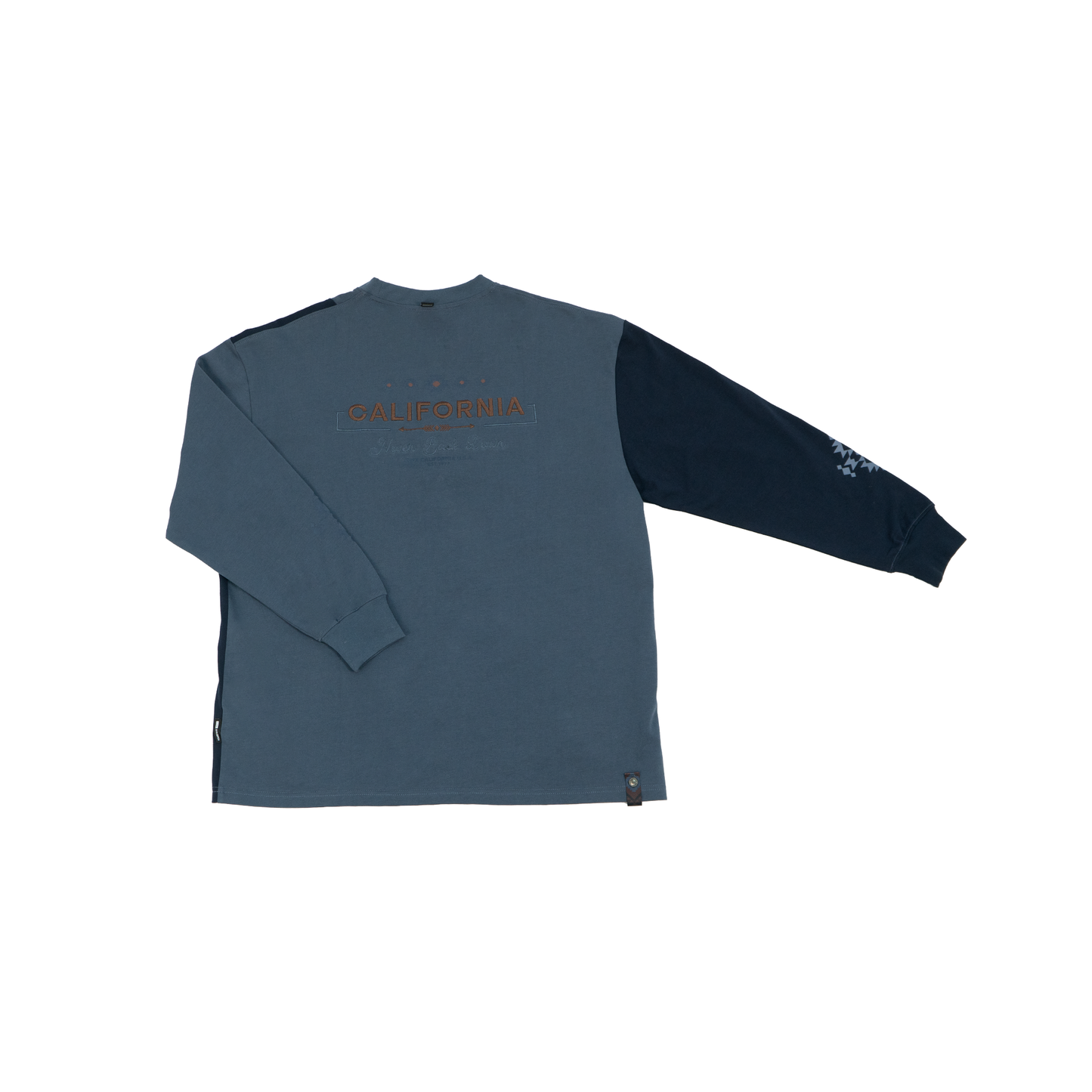 FAIRFAX NAVAJO COLOR BLOCKING L/S TEE - FFLT01_CE02