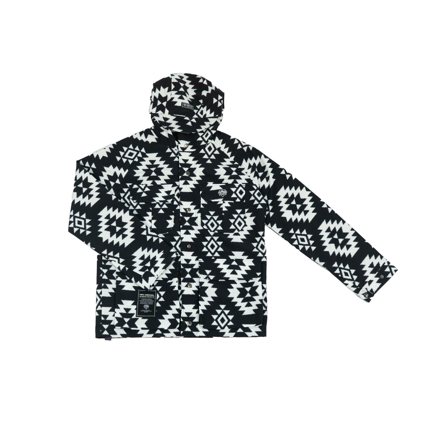 FAIRFAX NAVAJO ALLOVER PRINTED WINDBREAKER - FFJK09_CE2