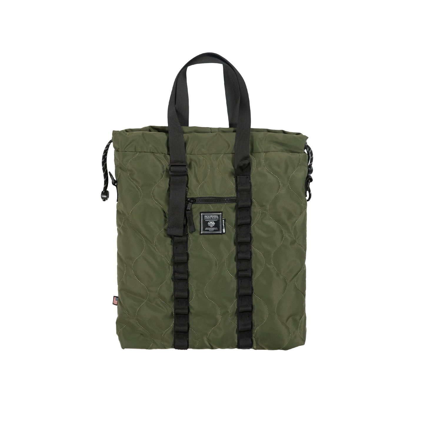 QUILTED SHOULDER BAG WITH A EXTRA POUCH - FFBG65_CE2