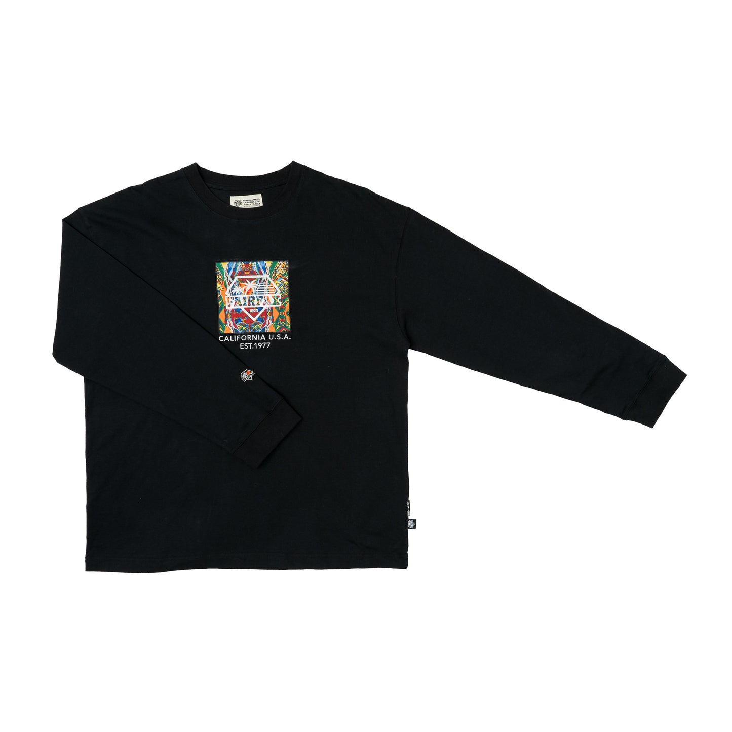 FXFW23-LS04 "reimagined" EMBROIDERED BOX LOGO LONG SLEEVE TEE