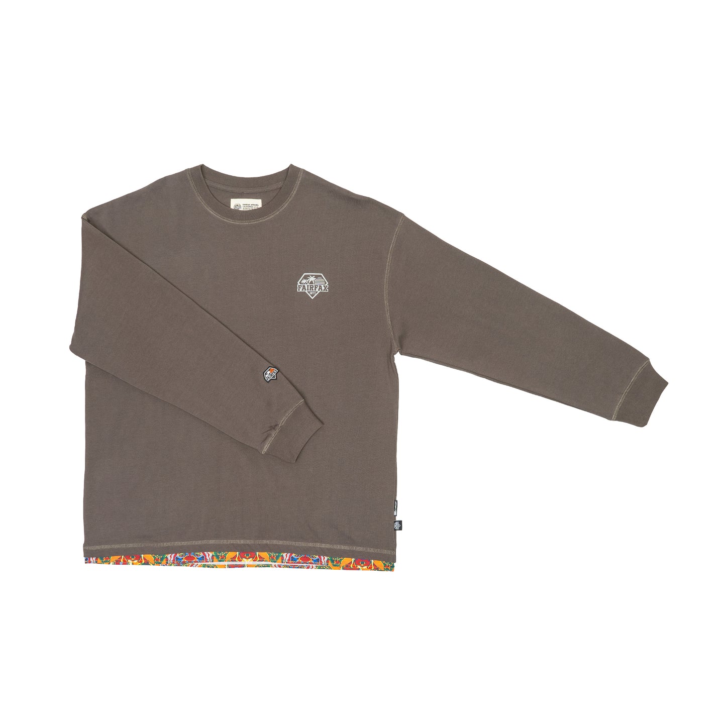 FXFW23-LS06 "reimagined" 2 LAYERS LONG SLEEVE TEE