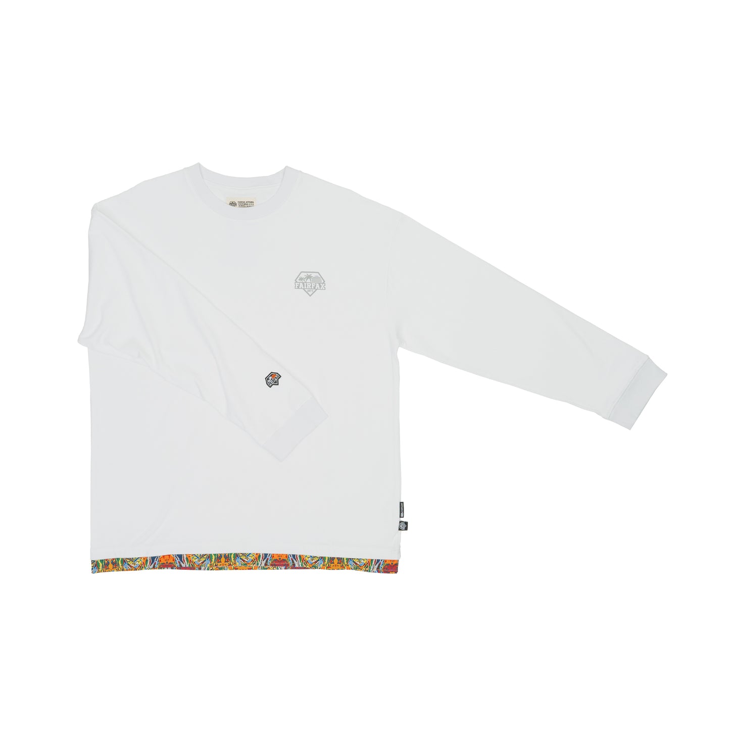 FXFW23-LS06 "reimagined" 2 LAYERS LONG SLEEVE TEE
