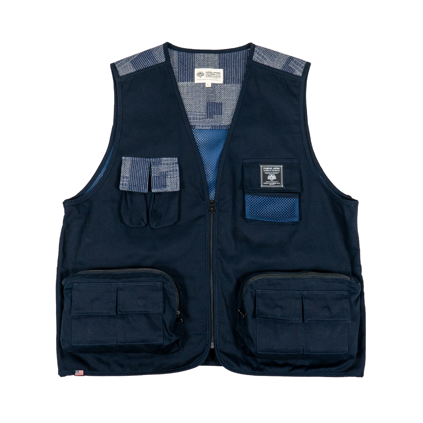 FXSS23-VT01  SASIKO VEST