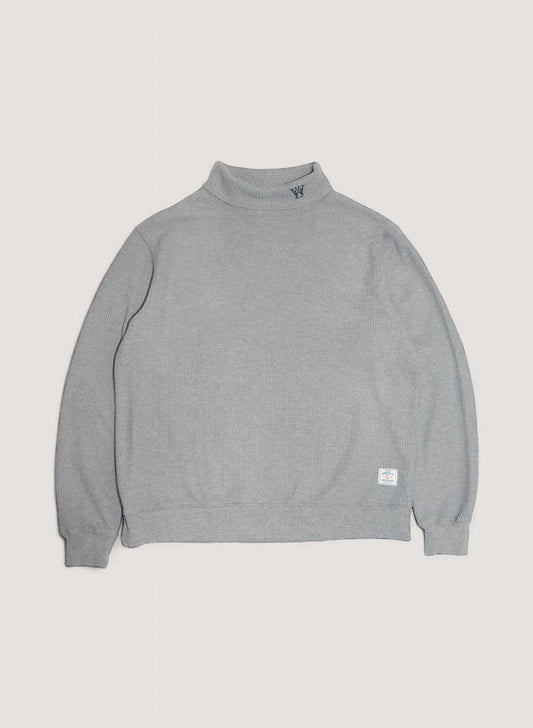 WOODBLOCK THERMAL TURTLE NECK - GREY
