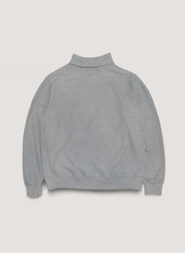 WOODBLOCK THERMAL TURTLE NECK - GREY