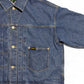 WOODBLOCK 2ND TYPE DENIM JACKET - LIGHT INDIGO