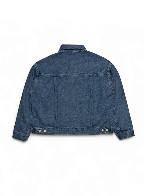 WOODBLOCK 2ND TYPE DENIM JACKET - LIGHT INDIGO