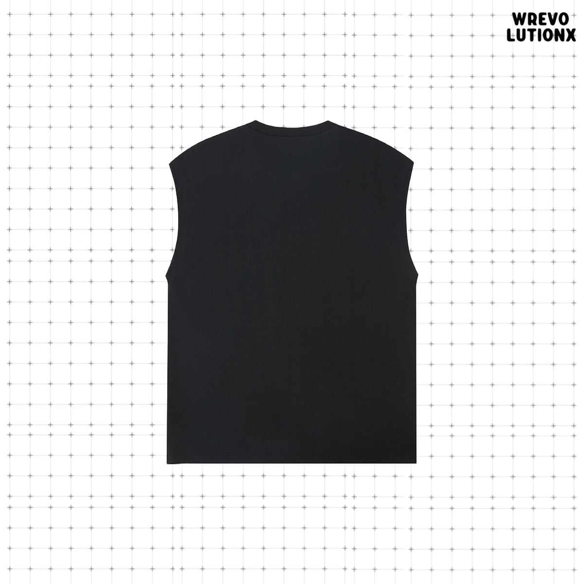 WREVOLUTIONX Classic Animals - Black Heavy-Weight Tank (Horseshoe)