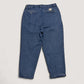 WOODBLOCK 2TUCK DENIM TROUSER - LIGHT INDIGO