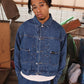 WOODBLOCK 2ND TYPE DENIM JACKET - LIGHT INDIGO