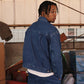 WOODBLOCK 2ND TYPE DENIM JACKET - LIGHT INDIGO