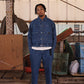 WOODBLOCK 2ND TYPE DENIM JACKET - LIGHT INDIGO