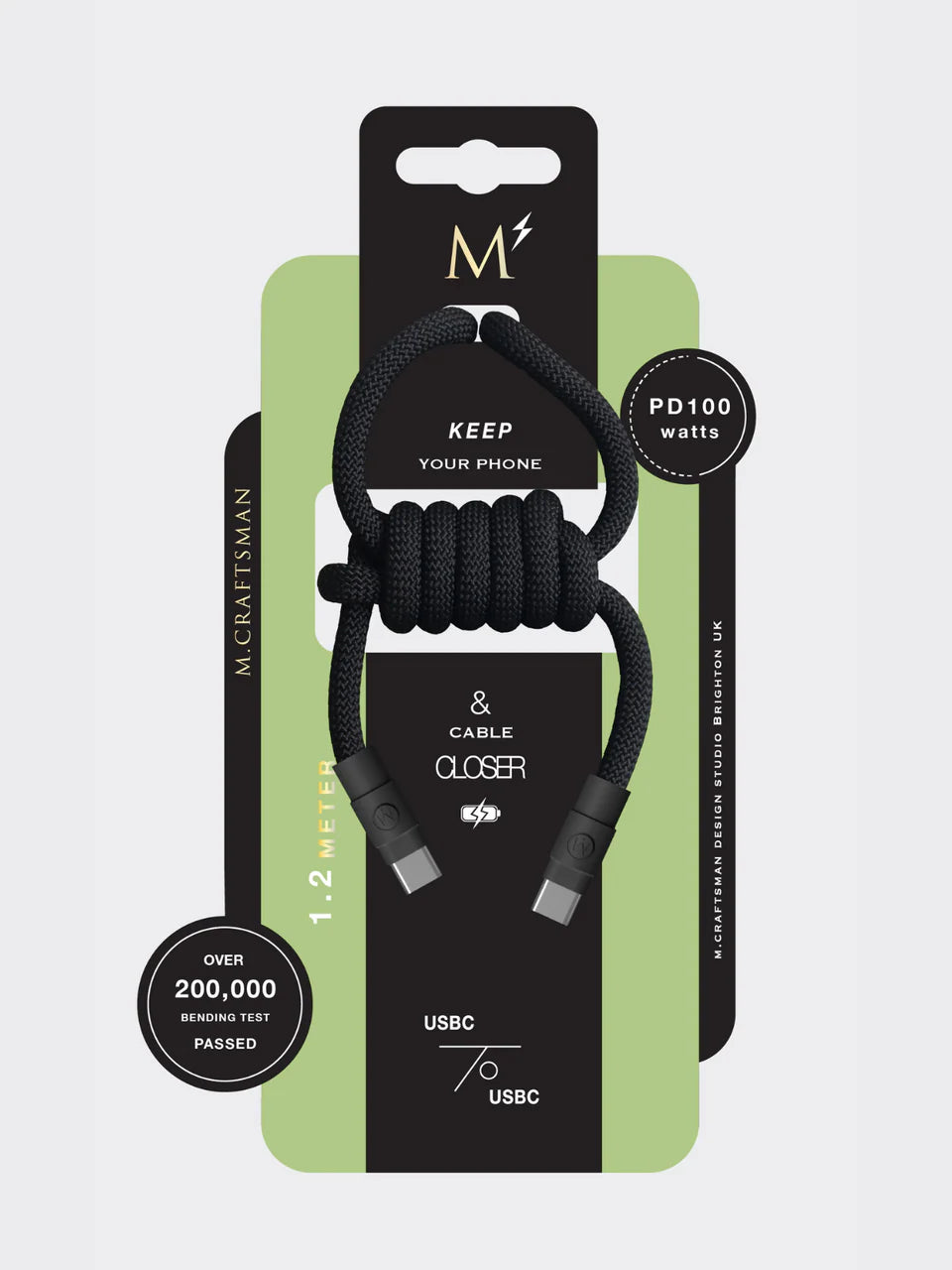 M.Craftsman M. Power Charging Cable 100