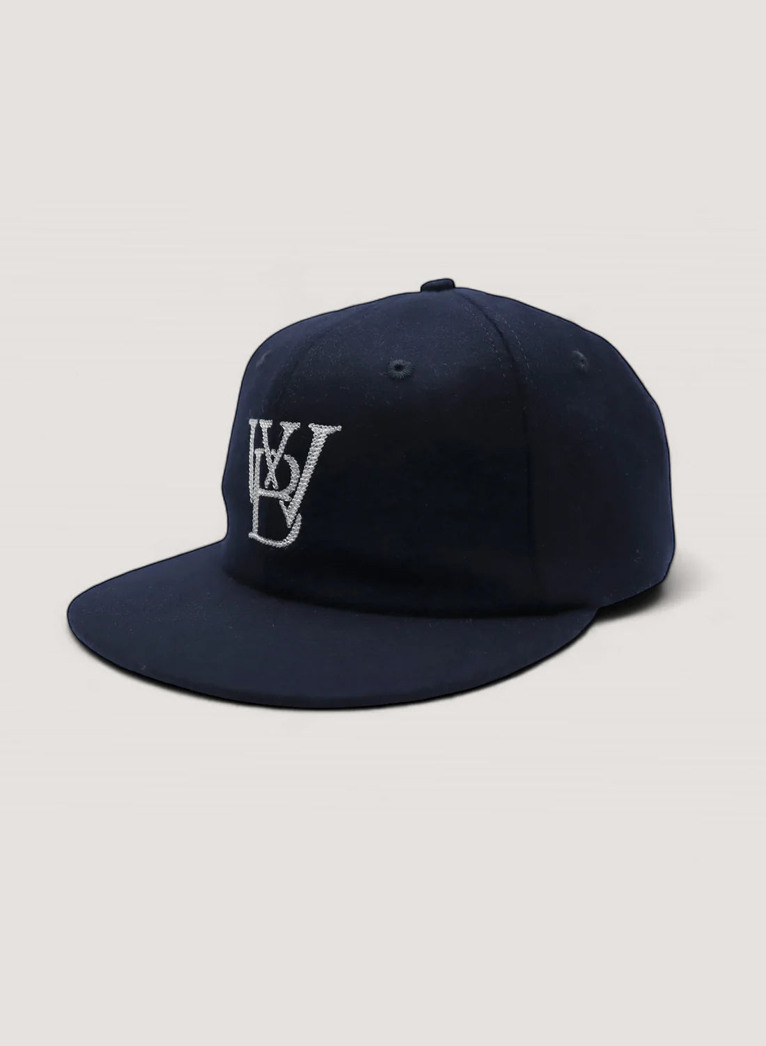 WOODBLOCK CLASSIC WB LOGO WOOL CAP - NAVY