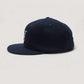 WOODBLOCK CLASSIC WB LOGO WOOL CAP - NAVY