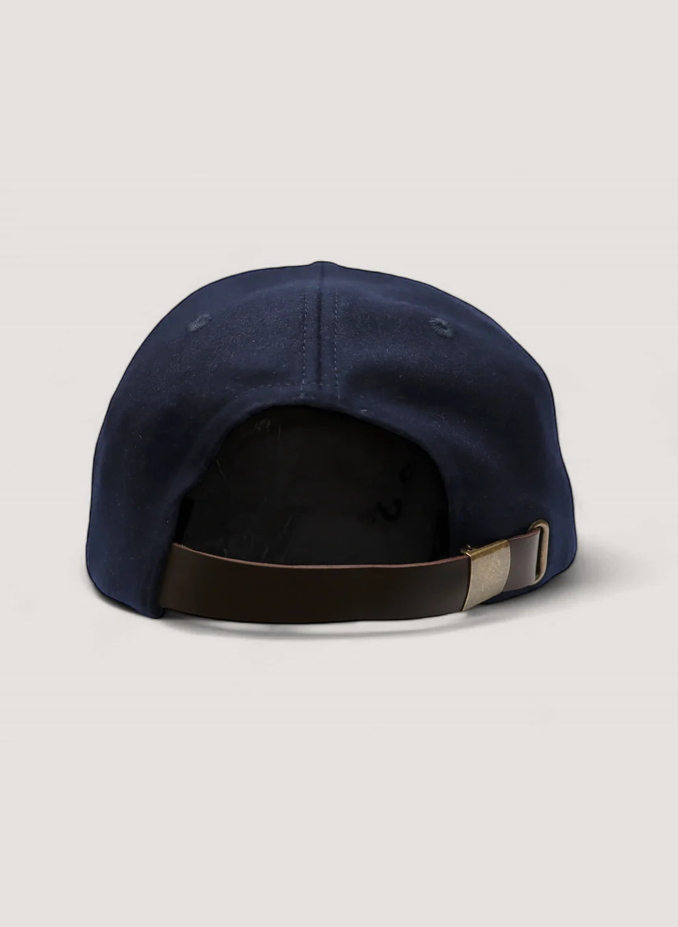 WOODBLOCK CLASSIC WB LOGO WOOL CAP - NAVY